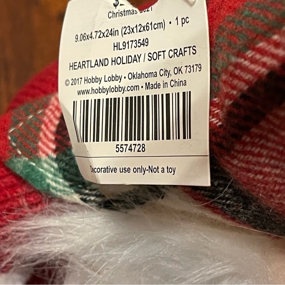 New 24” Heartland Holiday Christmas gnome - Picture 7 of 7